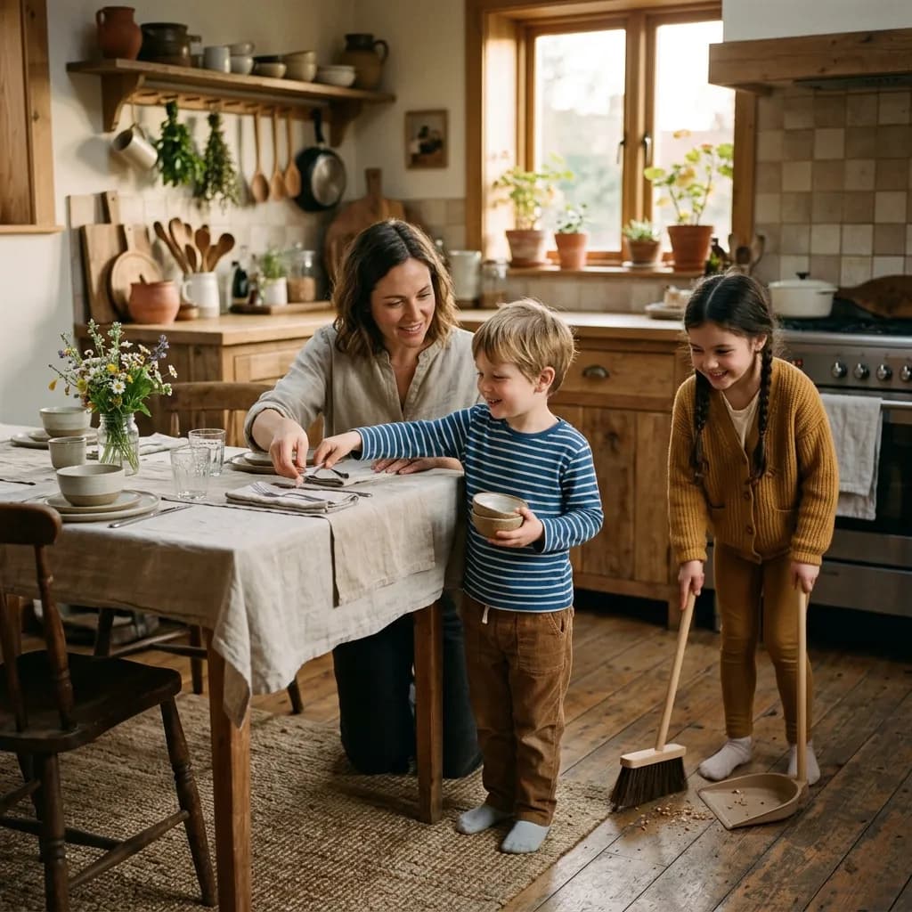 children household chores